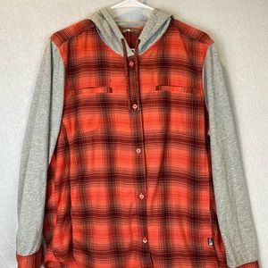 Women’s North Face Hooded Flannel